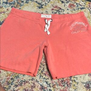 Aeropostale Coral Athletic Shorts for Women